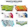 Healthy Snacks, Care Package 67 Count Premium Healthy Mixed Box & Snacks Gift Variety Pack  Great for Home, Lunches, Work, Grab and Go, Office, Meetings,  Breakfast Bars, Bulk Granola Bars view 3