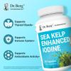 Dr. Berg Sea Kelp Enhanced Iodine - 200 mcg of Premium Iodine - Seaweed Blend Includes Klamath Blue-Green Algae & Sea Kelp - 90 Capsules view 3