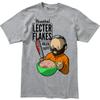 Funny Hannibal Lecter Flakes - Killer Taste Cereal T-Shirt for Men - Hannibal Merch - Cereal Killer Shirt - Supernatural Merch - Halloween Killers Shirt - Cereal Killer Bowl - Serial Killer Tshirt view 1