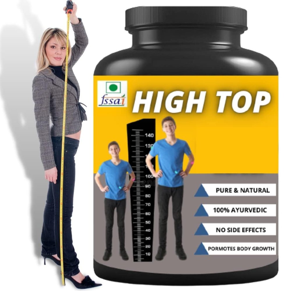 Sheltr High Top | Height Increasing Height Growth & Height Gain | Capsule | ayurvedic Medicine (Pack of 1)