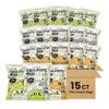 CauliPuffs - Corn, Rice, and Cauliflower Gluten Free Puffed Snack (15 x 0.75oz Bags, Variety Pack) view 1