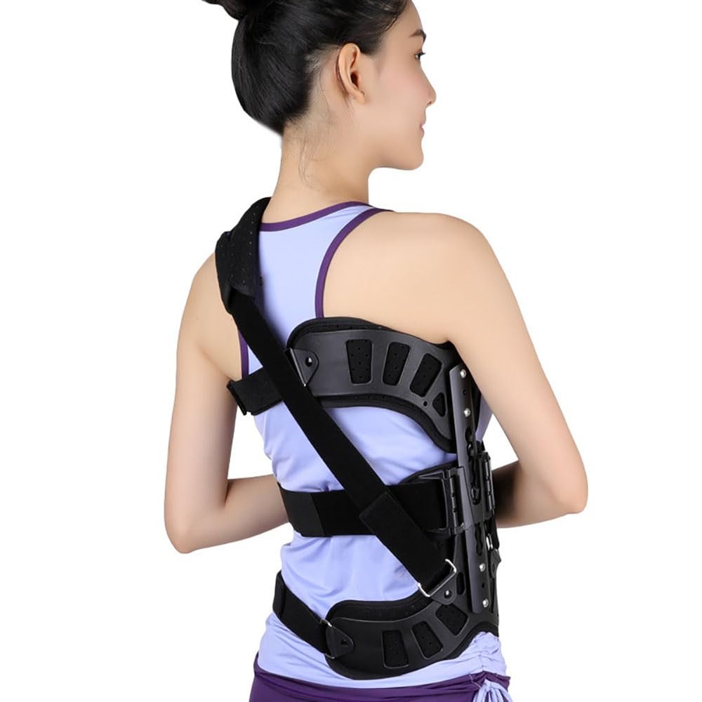 DKULMN Scoliosis Posture Correction Device,Scoliosis Posture Corrector Adjustable Spinal Auxiliary Orthosis for Back Postoperative Recovery