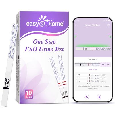 Easy@Home FSH Test Kit: 10 FSH Test Strips for Women