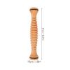 Body Massage Wooden Roller, Manual Wooden Fascia Massage Roller, Wooden Stick Traditional Thai Massage Stick Wood Tools Relax Feet Promote Stress Relief and Muscle Relaxation view 4