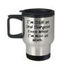 I'm Still an Oral Surgeon Even When I. Oral surgeon Travel Mug, Nice Oral surgeon Gifts, Traveler Bottle For Men Women from Boss, Dental health, Toothbrush, Floss, Toothpaste, Mouthwash, Dental floss view 1