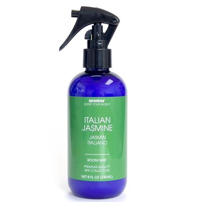 Aromar Essential Room Mist and Fabric Spray with Natural Freshener Aromatherapy for a Fresh and Rejuvenated Home 8 oz Italian Jazmin