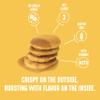 Lakanto Pancake and Waffle Mix - Sweetened with Monk Fruit Sweetener and Erythritol, Breakfast, Flapjacks, Almond Flour, Low Net Carbs, Gluten Free, Keto Diet Friendly - 16 oz view 4