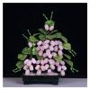 FIONEL Artificial Plants Chinese Traditional Creative Bonsai Natural Pink Crystal Jade Grape Artificial Bonsai for Home Indoor Decoration Jade Carving Decoration Bonsai Pine Tree view 1