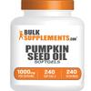 BulkSupplements.com Pumpkin Seed Oil Softgels - Pumpkin Seed Oil Supplement, Herbal Supplement - Gluten Free, 1 Softgel per Serving, 240 Count (Pack of 1) view 1