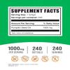 BulkSupplements.com Pumpkin Seed Oil Softgels - Pumpkin Seed Oil Supplement, Herbal Supplement - Gluten Free, 1 Softgel per Serving, 240 Count (Pack of 1) view 2