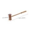 1pc Wooden Massage Hammer for Body Handmade Massager Tool Easy to Use for Muscle Relaxation view 2