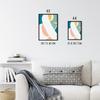 Artery8 Abstract Liquid Paint Dried Orange Fruit Slice Artwork Framed A3 Wall Art Print view 4