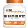BulkSupplements.com Vitamin B12 1000 mcg Softgels - as Cyanocobalamin, Vitamin B12 Supplement - Essential Vitamin B, Gluten Free, 1 Softgel per Serving, 180 Count (Pack of 1) view 1