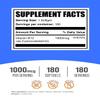 BulkSupplements.com Vitamin B12 1000 mcg Softgels - as Cyanocobalamin, Vitamin B12 Supplement - Essential Vitamin B, Gluten Free, 1 Softgel per Serving, 180 Count (Pack of 1) view 2