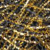 Caleihd 5.3oz Crinkle Cut Paper Shredded Paper for Gift Baskets Gift Boxes Filler, Wedding Birthday Christmas Easter Valentines Packing Wrapping Paper Gold&Black view 1