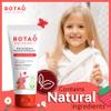 BOTAO Kids Toothpaste | Natural Strawberry Flavored Anticavity Fluoride Toothpaste Maximum Cavity Protection| EWG Verified, Vegan, SLS Free, Safe to Swallow, Aloe Vera (3Pack) view 3
