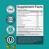 Natures Craft Liver Cleanse Detox & Repair 180 Capsules - Herbal Liver Support Milk Thistle Supplement - Silymarin Milk Thistle Supplements with Dandelion Root, Choline, Beetroot & Artichoke Extract view 2