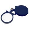 10X Small Pocket Magnifier Glass, Mini Folding Magnifying Lense with Protective Sheath & Lanyard Necklace for Seniors Reading, Inspection, Kids for Exploration, Elders Gift, 2.36'' Lens, (2pcs Blue) view 2