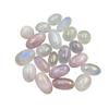 100G Natural Real Genuine Crystal Tumbled Stone Angel Aura Rose Quartz Rolling Energy Gemstone For Grid Healing Jewelry Making view 1