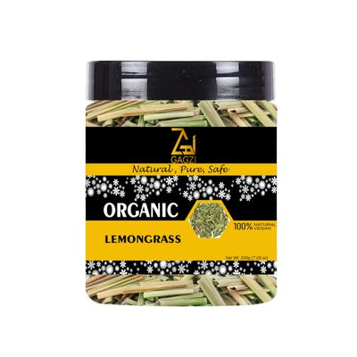 GAGZI All Natural Organic Spices Lemongrass 100 Gram | Vegan, Gluten Free, Plant Based (Packing May Be Vary) Pack Of 1