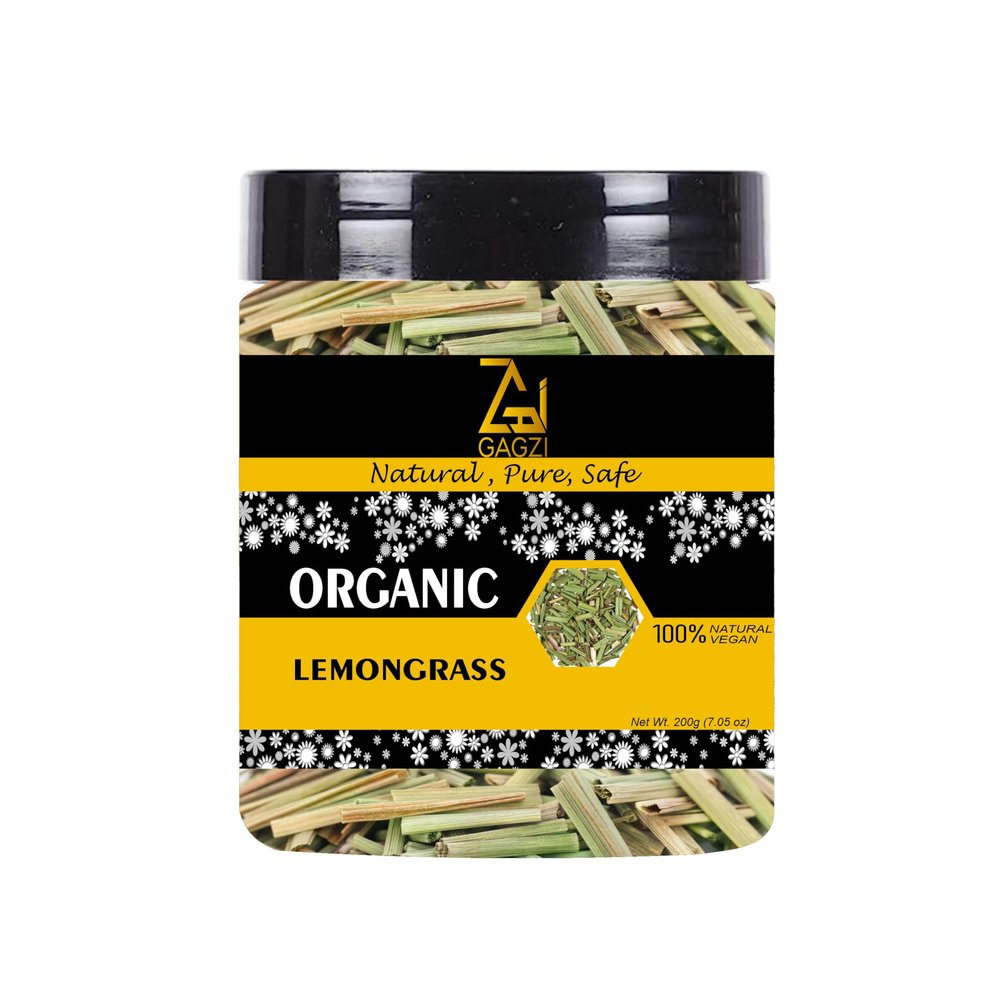 GAGZI All Natural Organic Spices Lemongrass 100 Gram | Vegan, Gluten Free, Plant Based (Packing May Be Vary) Pack Of 1