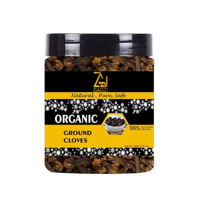 GAGZI All Natural Organic Spices Ground Cloves 200 Gram | Vegan, Plant Based, Gluten Free (Packing May Be Vary) Pack Of 1