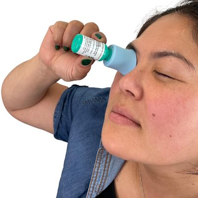 e-Pill TimeCap Eye Drop Reminder & Guide | Aid for Precise Eyedrop Application (Guide Only)