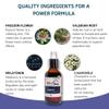 BY CARIOLA Solvit - Promotes Restful Sleep and Peaceful Nights - Relax and Calm Mind - Melatonin - Passion Flower - Valerian Root - Chamomile - Oil Drops 2 oz view 3