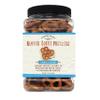 Everton Vanilla Bean Butter Toffee Pretzels: Made in small batches for that Rich Small Batch Butter Toffee Confection. 15oz Gourmet Grab Jar view 1
