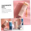 4pcs Toothbrush Storage Box Portable Washing Cup Personal Care Supplies Toothbrush Storage Cup Toothbrush Storage Case Tooth Brushing Mug Tooth Mug Traveling Supplies Wash Cup view 3