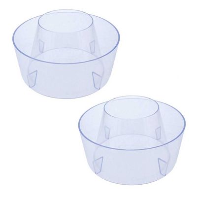 LEFITPA 2 Pack Replacement 1018554M1 Air Pre Cleaner Bowl for White 100 120 125 1270 1370 140 145 1465 1470 160 Models 10P2754 2389400 3031564R1 594075 651270 9959848 A42467 R28795 VPD4107 W10P2754
