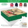 12 Extra Large Christmas Gift Wrap Boxes Bulk with Lids, 12 Tissue paper and 80 Foil Christmas gift Stickers for Wrapping Oversized Clothes (Robes, Sweater, Coat, Shirts) and Xmas Holiday Present view 2