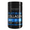 VITASEI Hydrolyzed Collagen Powder for Men - BCAA Enriched with Borojo & Chontaduro - Protein Powder Supplement for Enhanced Workouts, Muscle, Energy - Zero Sugar & Chocolate Flavored - 21 oz view 1