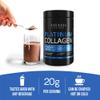 VITASEI Hydrolyzed Collagen Powder for Men - BCAA Enriched with Borojo & Chontaduro - Protein Powder Supplement for Enhanced Workouts, Muscle, Energy - Zero Sugar & Chocolate Flavored - 21 oz view 3
