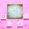 Fulmoon 3lb Iridescent Film PP Hamper Shreds Shredded Paper for Gift Box Crinkle Confetti Filler Plastic Packing Raffia Filler for DIY Gift Wrapping,Valentine's Day Basket Filling and Party Decoration view 4
