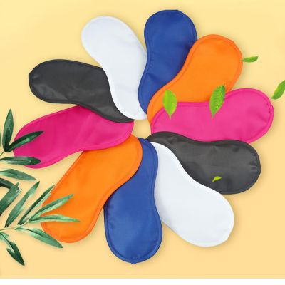 Sleep Eye Mask, Polyester Blackout Breathable Travel Companion Disposable Eye Protector