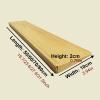 WINGWEI Portable Ramps for Steps for Elderly Walker Wood Threshold Ramp for Wheelchair, Lightweight 0.4-2 Inch Rise Height Curb Ramps for Doorways Scooter Strollers (Size : 50x10x2cm) view 2