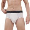 AIRCUTE Men Urinary Incontinence Underwear Washable Super Absorbency Briefs for Bladder Leaks 160ML 1 Pack (X-Large, White) view 1