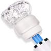 Magic Wand Attachment for Men's Training, Medium Size Massage Head Cover, TPE Material, 1.77-inch Inner Diameter(clear/3Pcs) view 4
