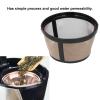Reusable Basket Mr. Coffee Replacment Coffee Filter,Replacement Coffee Filter Permanent Filter Coffee Replacment,Stainless Steel Coffee Machine Filter Fit for Mr. Coffee Machines view 2