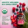 USDA Organic Vitamin B12 Sublingual Drops - 5000 mcg Liquid Vegan Methylcobalamin for Women & Men - Energy Boost, Focus & Mood, Brain Health Support - Maximize Absorption - 2 Month Supply, 2 fl oz view 4