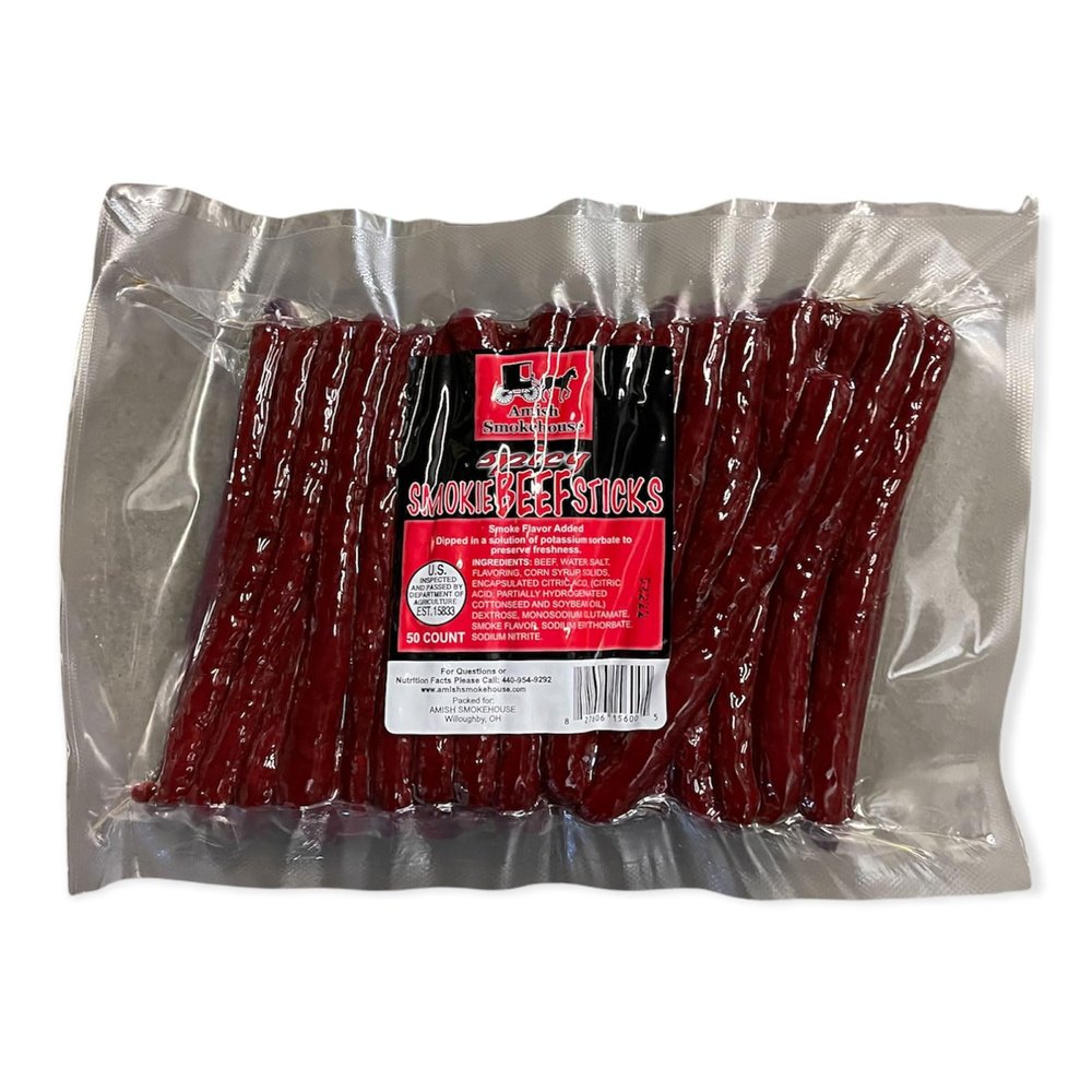 Smokie Beef Sticks Bulk 50ct (Spicy)