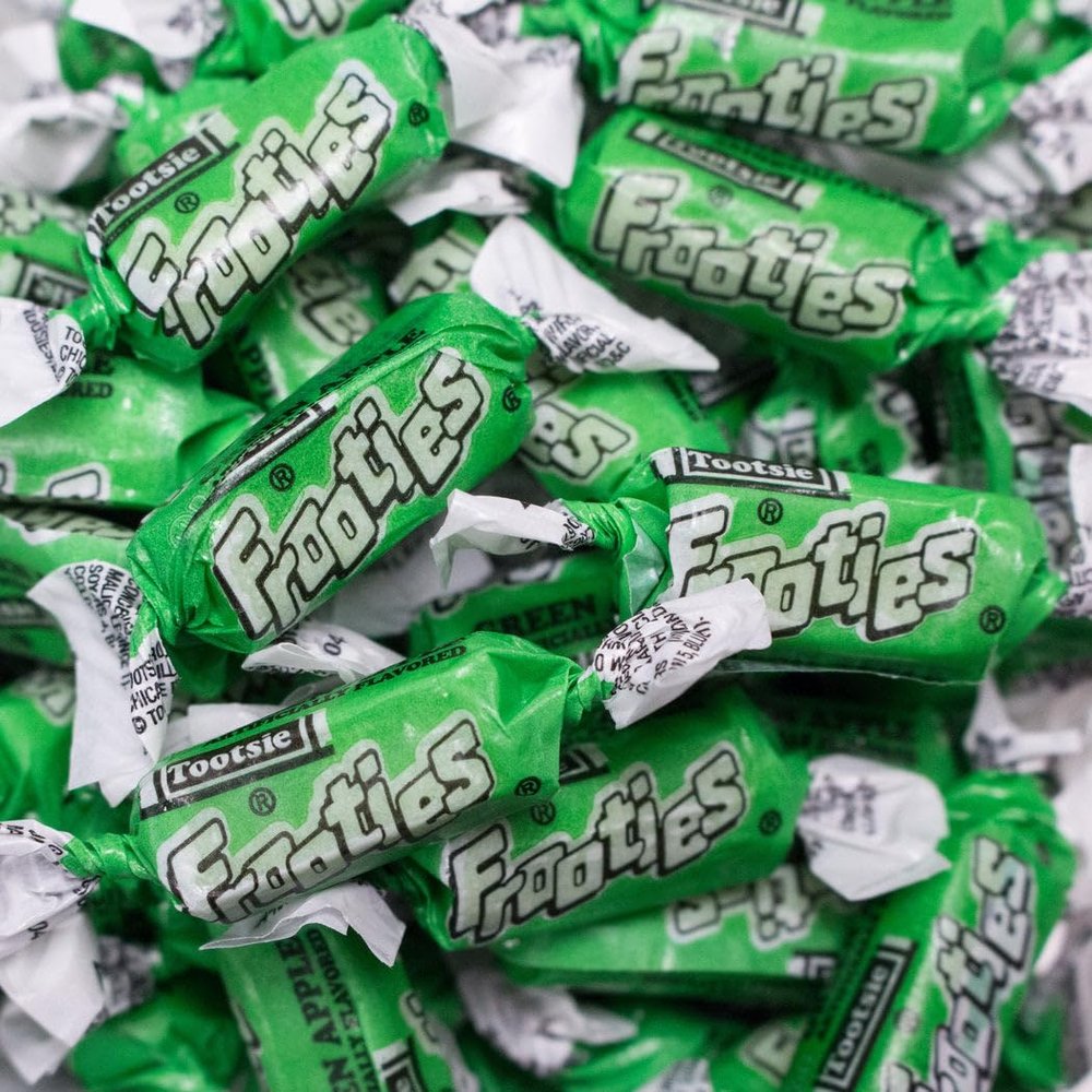180 Pcs Green Apple Frootie Candy