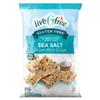 liveGfree Sea Salt Brown Rice Crisps, 7 oz | Great for dips and salsas, Gluten-free, Whole Grain, No Artificial Flavors or Colors view 1