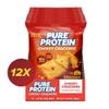 Pure Protein Cheesy Crackers, Cheddar, High Protein Snack, 10G Protein, 1.06 Oz (Pack of 12) view 3