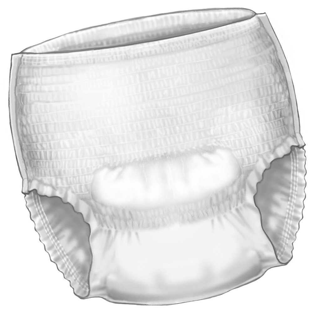 1455 Extra Heavy Absorbent Underwear, Extra Large, Pack of 56