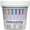Identify Health Drug Screen Test - 100 Pack - 9 Panel CLIA Waived Instant Urine Drug Test Cup for AMP,BAR,BUP,BZO,COC,MET,MTD,OPI/MOP,OXY view 1
