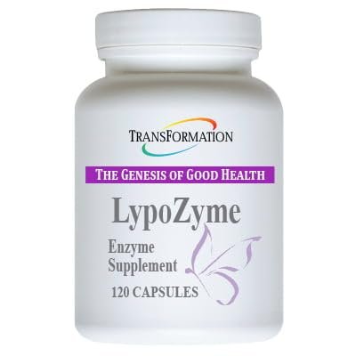 TRANSFORMATION THE GENESIS OF GOOD HEALTH LypoZyme Enzyme Supplement, Advance Lipase Enzyme Blend for Healthy Digestion & Nutrient Absorption, Non-GMO,120 Cap