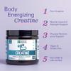 Zhou Creatine - Creatine Monohydrate Powder for Women and Men, Pure, Unflavored, Vegan Muscle Strength Supplement for Your Active Lifestyle - 7.94 oz (45 Servings) view 3