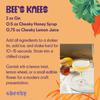 Cheeky Cocktails Honey Syrup, Bar Quality, Mixes Easily, Real Grade A Wildflower Honey, No Artificial Flavors or Preservatives, 4 Fl Oz (2-Pack) view 4